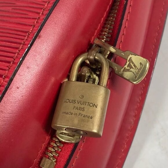 LOUIS VUITTON M52237 Epi Mabillon bag Backpack Epi Leather Castilian Red - Picture 8 of 15